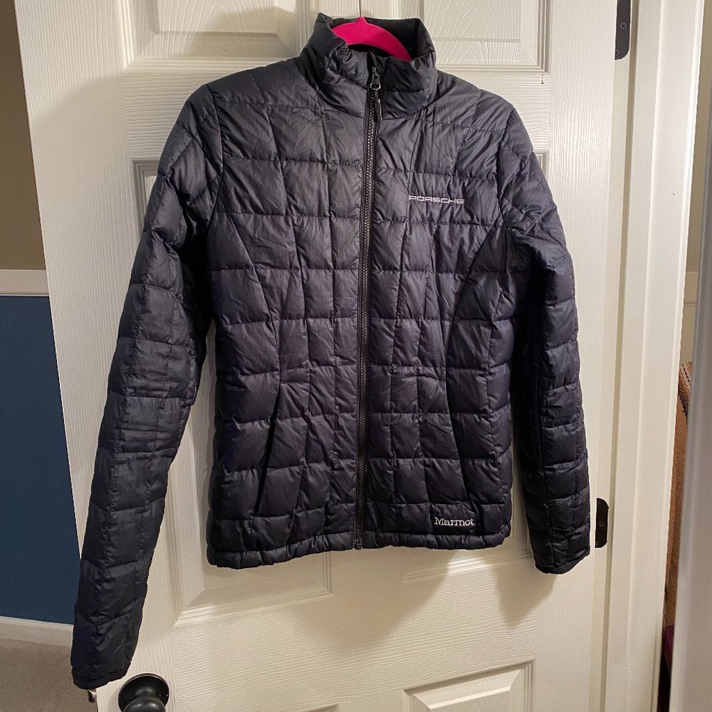 SOLD- Marmot Black Puffer 600-Fill Womens - Picture 1 of 10